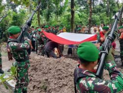 Kodim Pemalang Gelar Upacara Pemakaman Militer Almarhum Serma Wahid