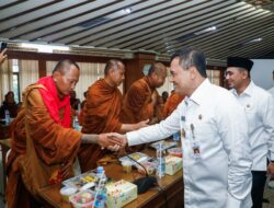 38 Bhikkhu Thudong Disambut Hangat Gubernur Jateng, Wujud Toleransi Lintas Agama
