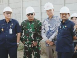 Bupati Pemalang bersama Forkopimda meninjau pembangunan PT Golden VM di Petarukan