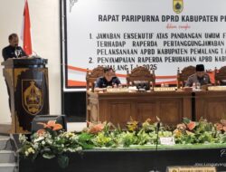 Bupati Pemalang Sampaikan Strategi Jitu Tingkatkan PAD di Depan Legislatif