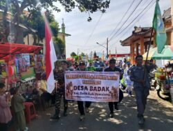 Kirab Budaya Meriahkan Desa Badak,Warga Tunjukkan Kekayaan Tradisi Lokal dengan Swadaya
