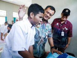 Gubernur Jateng Ahmad Luthfi Kunjungi Panti Netra Temanggung, Warga Tunanetra Tampil Optimis