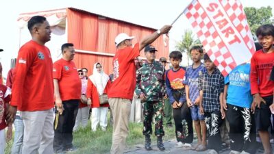 Semarak Kemerdekaan ke-80 di Wanarejan Selatan: Bupati Pemalang Lepas Jalan Sehat Bersama Warga