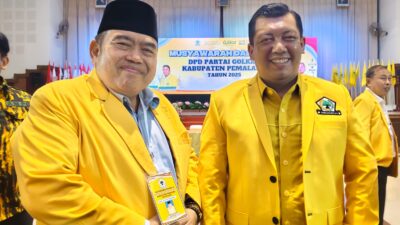 Nur Azmi Wicaksono Nahkodai DPD Partai Golkar Pemalang Secara Aklamasi
