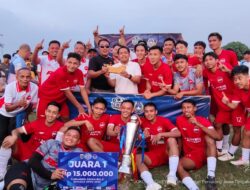 Peringati HUT TNI Ke 80, PS RFK Pemalang Juara Turnamen Sepak Bola Sewaka Open 2025.