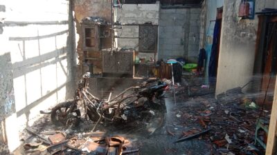 Diduga Korsleting Listrik, Rumah di Desa Susukan Hangus