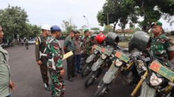 Disiplin Berlalu Lintas, Anggota Kodim Pemalang Disosialisasikan Aturan Rotator dan Strobo