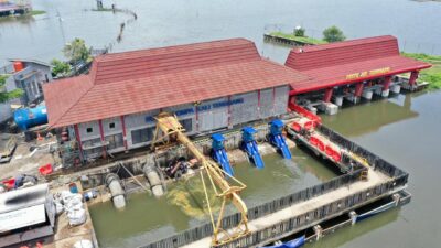 Atasi Banjir Semarang, BPBD Jateng Optimalkan Pompa Tenggang-Sringin dan Kerahkan Mobil Pump