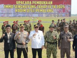TMMD Sengkuyung Tahap IV Resmi Dibuka, Pemkab dan Kodim 0711 Pemalang Bersinergi Bangun Desa Sukorejo