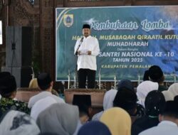Peringatan HSN 2025 di Pemalang: Bupati Anom Widiyantoro Ajak Santri Sebarkan Nilai Kebajikan