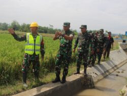 Aster Kasdam IV/Diponegoro Tinjau Irigasi di Pemalang, Dandim Tegaskan Dukungan Ketahanan Pangan