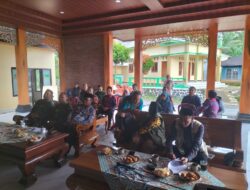 Dukung Ketahanan Pangan, Kodim Pemalang Ikuti Vicon Program Irigasi Nasional Bersama KSAD