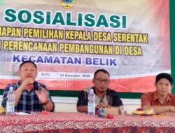 Sosialisasi Persiapan Pilkades Serentak dan Perencanaan Pembangunan Desa di Kecamatan Belik