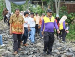 Bupati Pemalang Tinjau Proyek Padat Karya di Desa Beluk