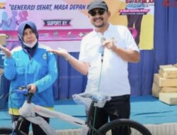 Bupati Pemalang Serahkan Hadiah Trail Fun Run Peringati HKN Ke-61 di Watukumpul