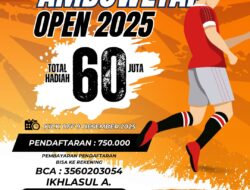 SAATNYA JUARA! Ambowetan Open 2025: Siap Rebut Total Hadiah Rp60 Juta!