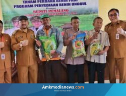 Perkuat Kedaulatan Pangan, Pemkab Pemalang Sebar Benih Padi Unggul di 12 Kecamatan