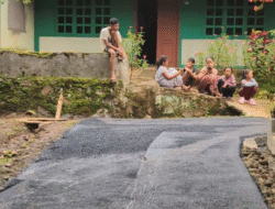 Akses Ekonomi Makin Lancar, Rehabilitasi Jalan Desa Cibuyur Pemalang Rampung Dikerjakan