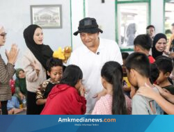 Ahmad Luthfi Hapus Trauma, Senyum Anak Pulosari Kembali Merekah di Pengungsian