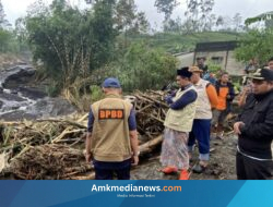 Bupati Anom Dampingi Tak Yasin, Tinjau Gunung Slamet Yang Ngamuk di Pulosari