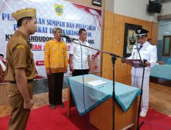 Kaur Perencanaan Desa Karangmoncol Resmi Dilantik dan Diambil Sumpah Jabatan