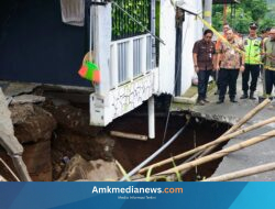 Ahmad Luthfi “Sidak” Lokasi Tanah Amblas di Ungaran