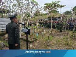 TNI Berduka, Dandim Pemalang Lepas Kepergian Peltu Purwoko dengan Upacara Militer