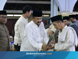 Safari Ramadan di Comal, Bupati Pemalang Salurkan Bansos dan Tinjau Infrastruktur