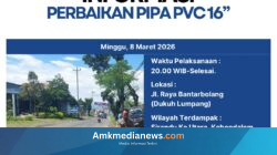 Pipa PVC 16 Inci Diperbaiki, Aliran Air di Pemalang Bakal Terhenti Sementara!