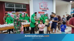 Manunggal dengan Rakyat, Koramil 01 Pemalang Borong Senyum Warga Paduraksa