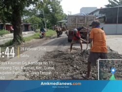 Jamin Keamanan Mudik, Pemkab Pemalang Kebut Tambal Sulam Jalan