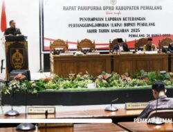 Menuju Pemalang Bercahaya, Bupati Anom Paparkan Strategi Transisi LKPJ 2025 di Rapat Paripurna