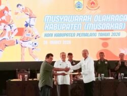 Satu Suara! Prasetyo Widyatmoko Pimpin KONI Pemalang Hingga 2030