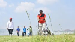 Gas Pol! Bupati Pemalang Terjun Langsung Percantik Stadion Jatidiri Comal