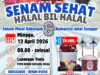 Meriahkan Halal Bihalal, Warga Akan Gelar Senam Sehat dan Kompetisi Antar Sanggar