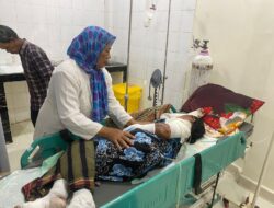 Di Desa Longkeyang, Demi Selamatkan Istri Lolos dari Maut, Sahad Terjang Api Yang Melahap Rumahnya