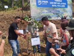 KTH Tanam 3.200 Bibit Pohon di Bukit Bulu Wayang.