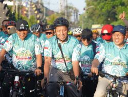 Lalui 6 Kabupaten, Ribuan Pesepeda Ansor Napak Tilas Jejak Isyarah NU