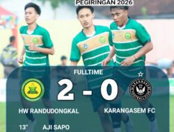 HW Randudongkal Melaju ke Semifinal Usai Tumbangkan Karangasem FC 2-0