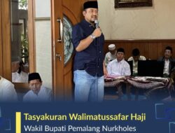 Jelang ke Tanah Suci, Bupati Pemalang Lepas Keberangkatan Haji Sang Wakil