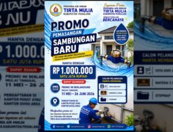 Hanya Rp1 Juta, PDAM Pemalang Obral Promo Sambungan Baru!