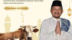 Bupati Pemalang Anom Widiyantoro Sampaikan Ucapan Hari Raya Idul Adha 1447 H