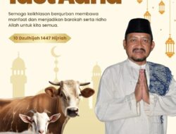 Bupati Pemalang Anom Widiyantoro Sampaikan Ucapan Hari Raya Idul Adha 1447 H