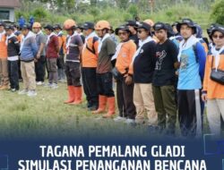 Siaga Bencana! Tagana Pemalang Gembleng Relawan di Lereng Gunung Slamet
