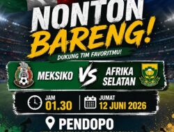 Sambut Piala Dunia 2026, Kecamatan Randudongkal Gelar Nobar Seru di Pendopo