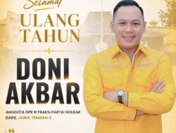 DPD Golkar Pemalang Sampaikan Ucapan Selamat Ulang Tahun kepada Doni Akbar