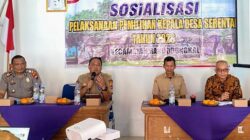 Camat Randudongkal Hadiri Sosialisasi dan Musyawarah Pembentukan Panitia Pilkades di Desa Penusupan