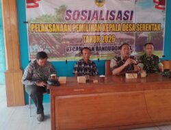 Camat Randudongkal Hadiri Sosialisasi dan Musyawarah Pembentukan Panitia Pilkades Serentak 2026 di Desa Gongseng