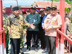 Plt. Bupati Pemalang Ikuti Launching 3.395 Jembatan Garuda dan 3.000 Titik Air Bersih oleh Presiden Prabowo