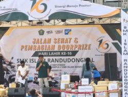 Semarak Harlah ke-16 SMK Islam Randudongkal: Ribuan Peserta Antusias Ikuti Jalan Sehat Berhadiah Motor